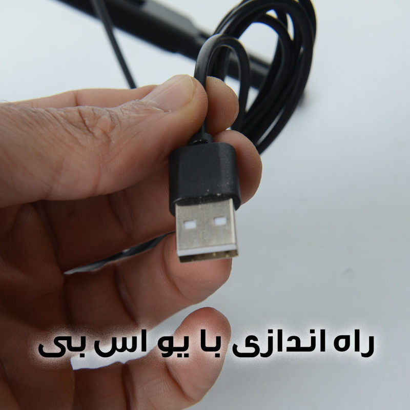 رینگ لایت مدل LJJ-36 RGB T به همراه سه پایه