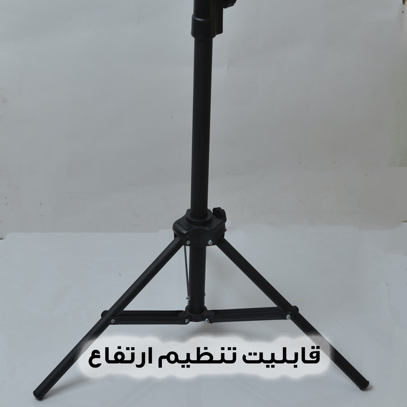 رینگ لایت مدل LJJ-36 RGB T به همراه سه پایه