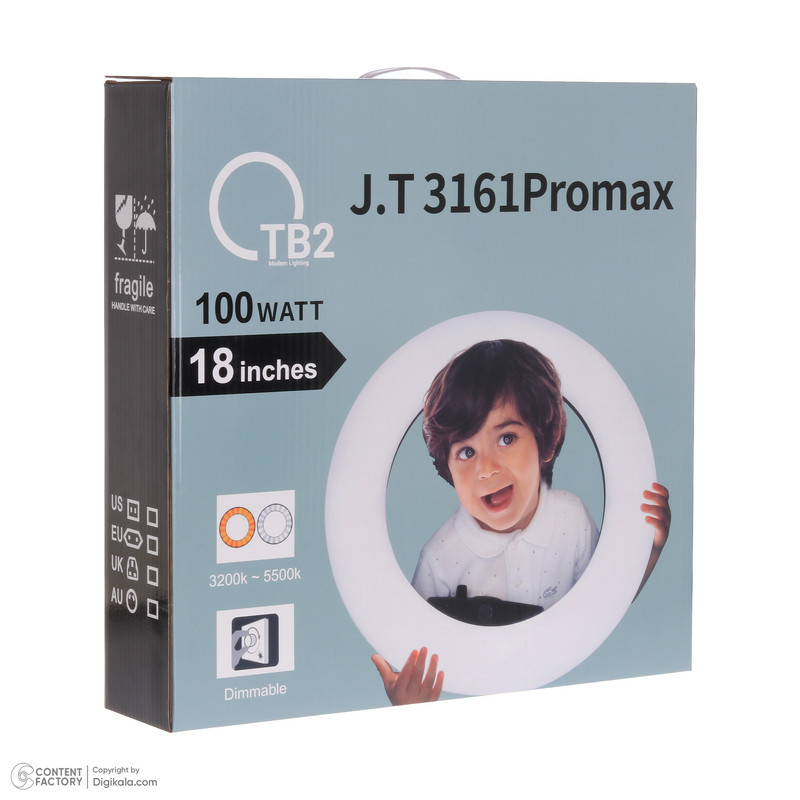 رینگ لایت تی بی ۲ مدل J.T 3161 Pro Max