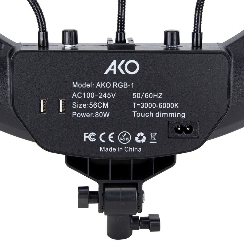 رینگ لایت آکو مدل RGB-1