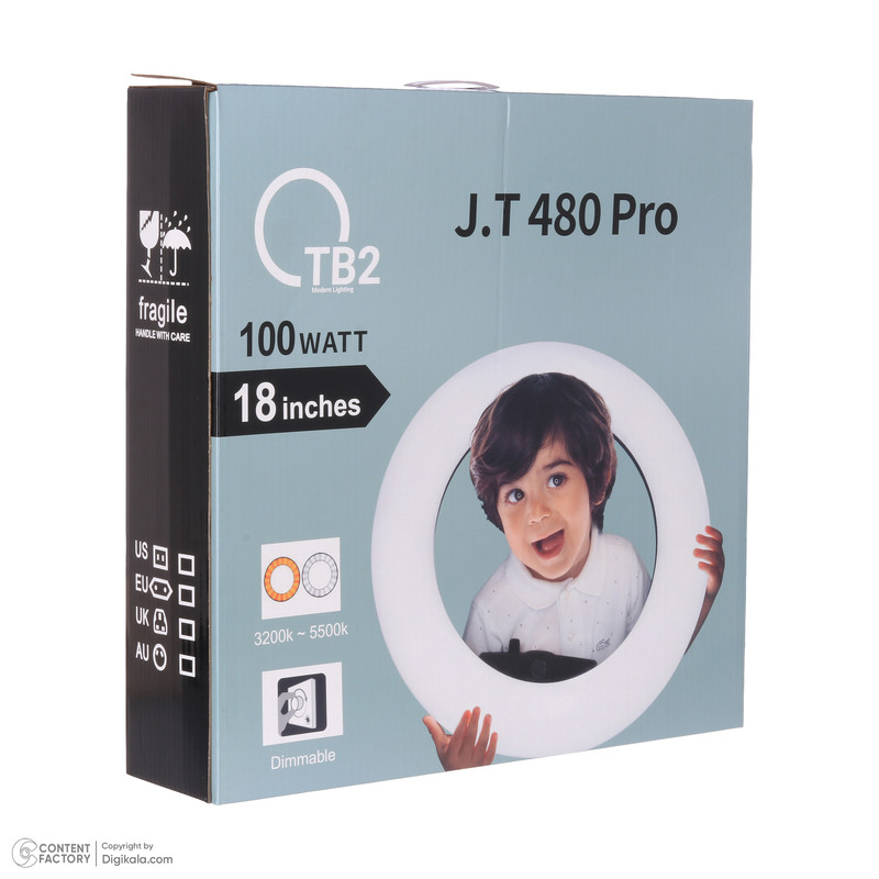 رینگ لایت تی بی ۲ مدل J.T 480 Pro