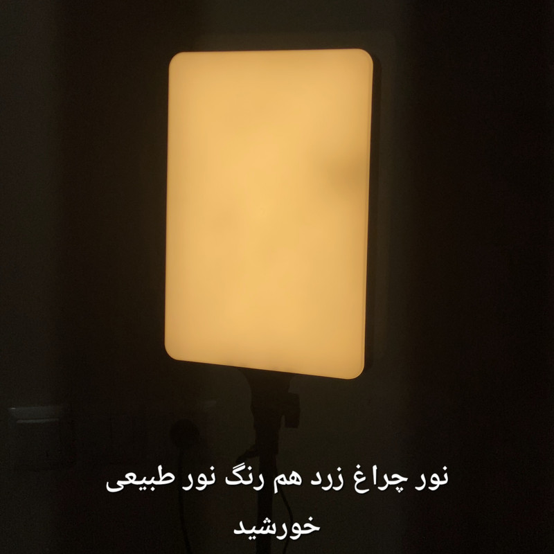 نور ثابت ال ای دی مدل RL16 به همراه کنترل