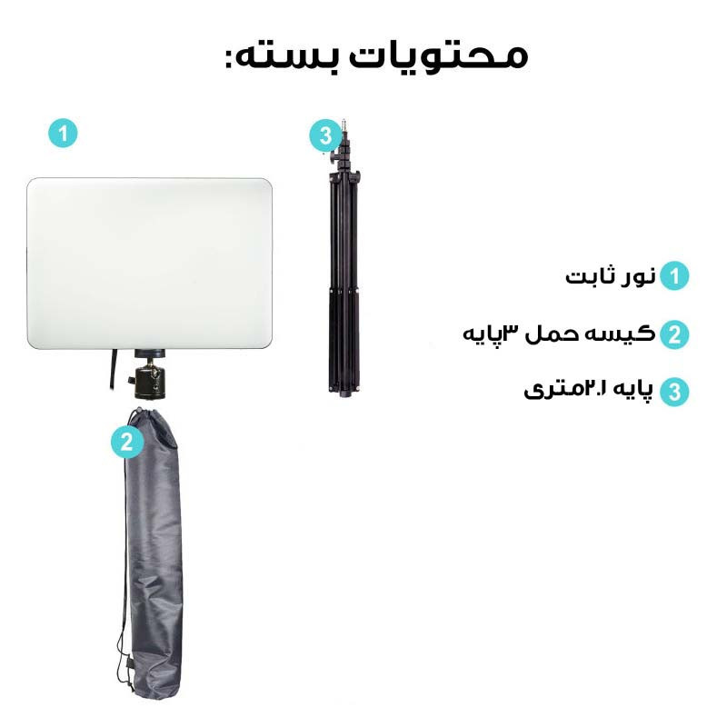 نور ثابت ال ای دی مدل PL26
