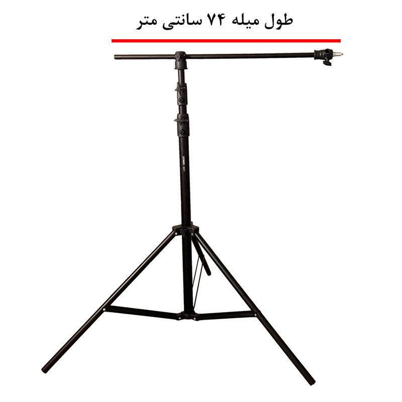 نور ثابت ال ای دی هیرو مدل Professional 100W FE480 به همراه سه پایه