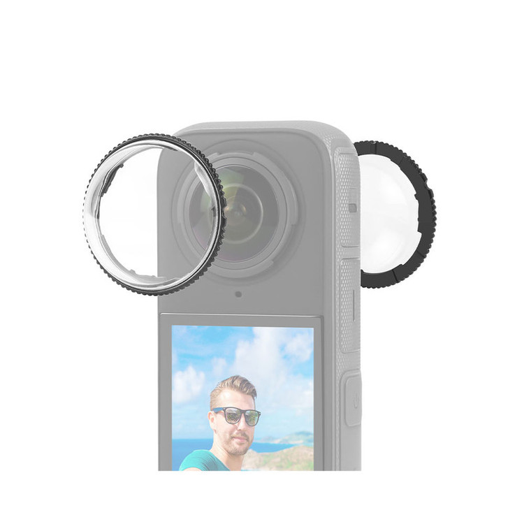 محافظ لنز پلوز مدل Lens Guard Protective PU989T مناسب دوربین Insta360 X4