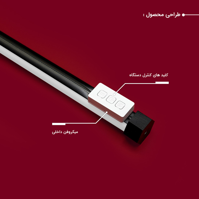 نور ثابت ال ای دی مولتی کالر چیکولایت مدل MULTI RGB100