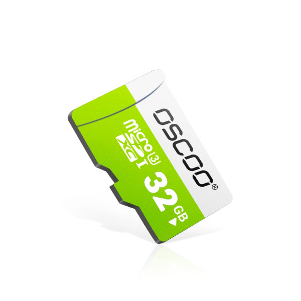 کارت حافظه MicroSD اوسکو مدل Green Series کلاس 10 استاندارد U3 سرعت 85mb/s ظرفیت 32 گیگابایت