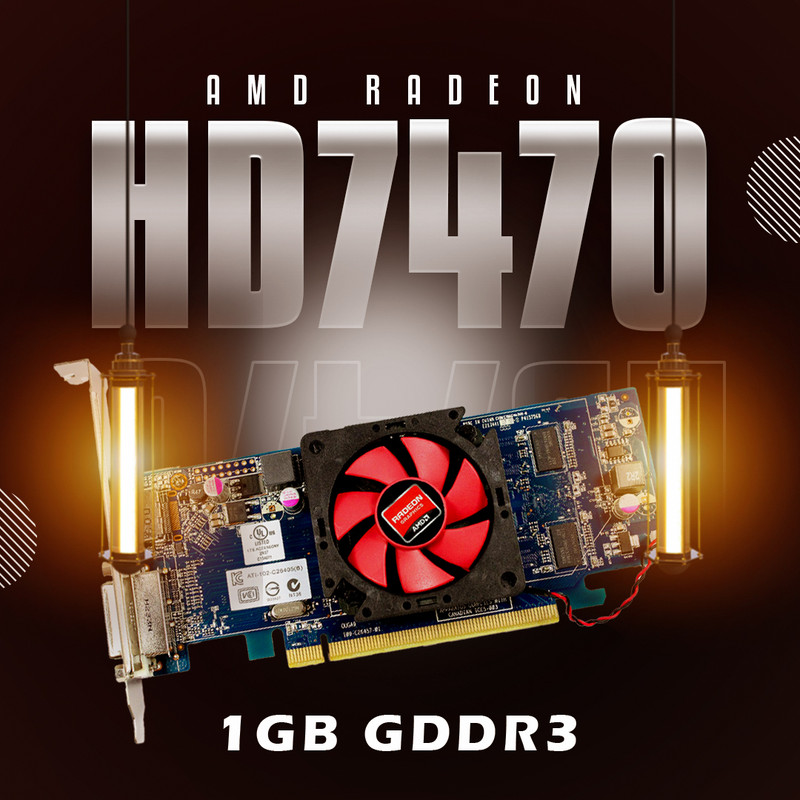 کارت گرافیک ای ام دی مدل RADEON HD 7470