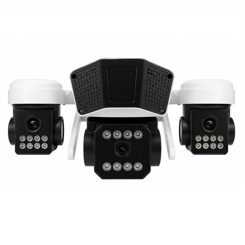 دوربین مداربسته تحت شبکه سیک گارتی مدل SF4-OKAM 4G l3 LENSE REALY 12MP، اتصال از طریق سیم‌کارت، پشتیبانی از کارت حافظه Micro SD و منبع تغذیه با آداپتور