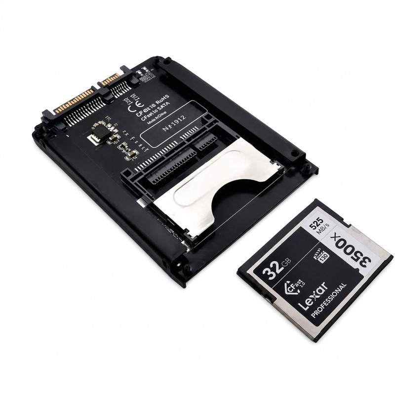 مبدل کارت حافظه CFast به SATA 3.0 مدل 22 پین