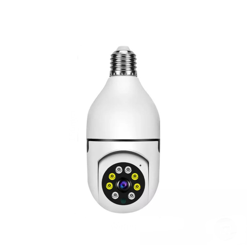 دوربین امنیتی آنالوگ بی‌سیم مدل V380 با رزولوشن Full-HD 1080، حسگر CMOS، زاویه دید 110 درجه، قابلیت چرخش Pan و Tilt، بزرگنمایی اپتیکال و دیجیتال، دید در شب، ضبط صدا، شیار و محفظه کارت حافظه، سنسور حرکتی و اتصال به گوشی