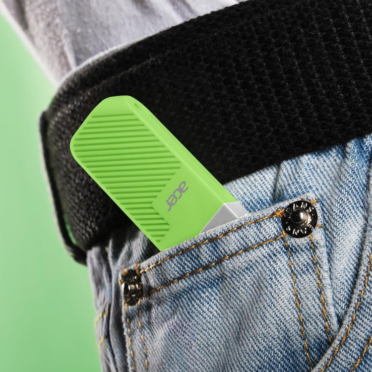 فلش مموری ایسر مدل UP300 ظرفیت 32 گیگابایت، رابط USB 3.2 Gen1، سرعت خواندن 120 مگابایت بر ثانیه، بدنه سبک و مقاوم، سازگار با ویندوز، مک و لینوکس، مناسب انتقال سریع و ذخیرهسازی دادههای حجیم