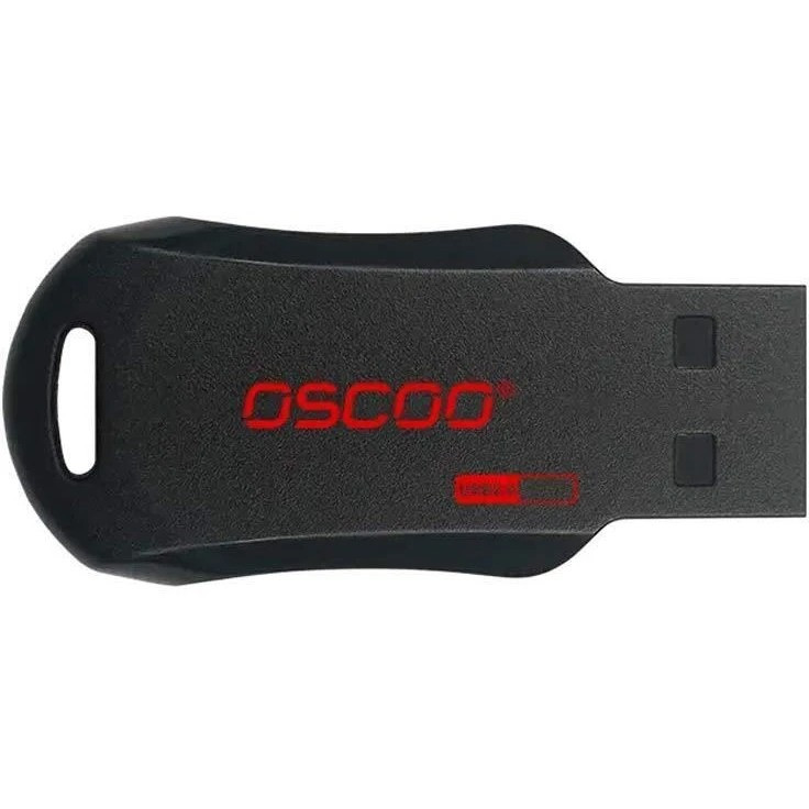 فلش مموری 8 گیگابایت اوسکو مدل R16 با رابط USB 2.0، مقاوم در برابر ضربه، سازگار با ویندوز، مکاواس، لینوکس و کروماواس