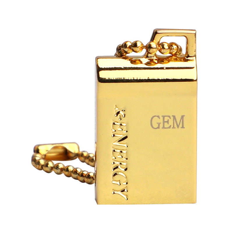 فلش مموری 32 گیگابایت ایکس انرژی مدل GOLDEN GEM-B سازگار با ویندوز، مک و لینوکس