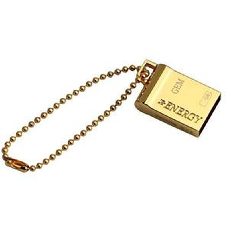 فلش مموری 32 گیگابایت ایکس انرژی مدل GOLDEN GEM-B سازگار با ویندوز، مک و لینوکس