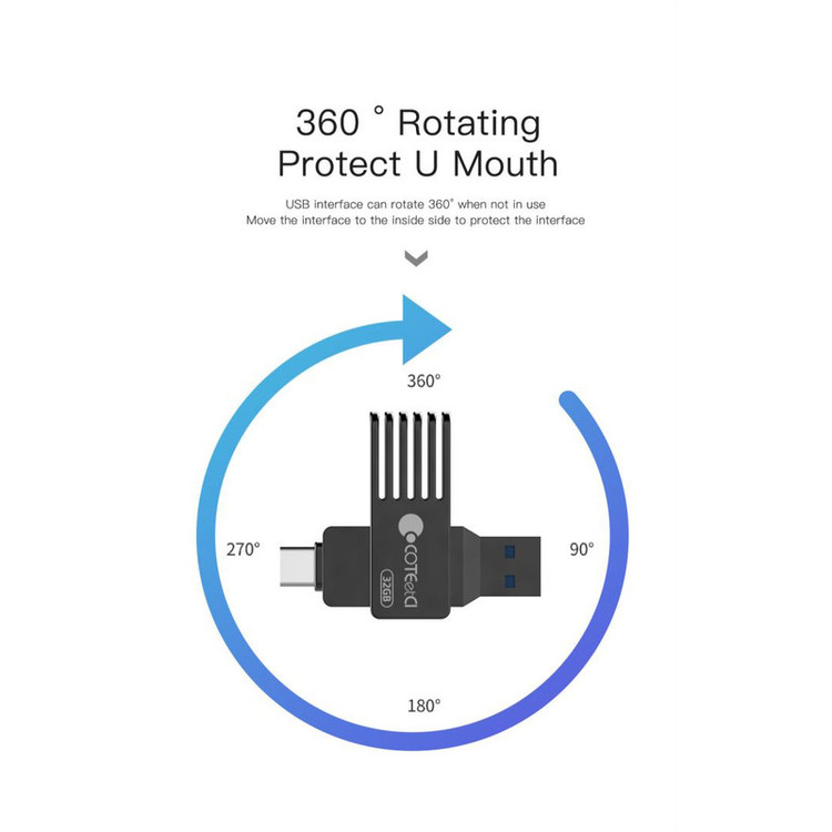 فلش مموری کوتتسی مدل CS8833 ظرفیت 128 گیگابایت