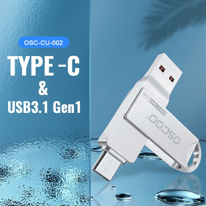 فلش مموری اوسکو مدل CU-002 ظرفیت 128 گیگابایت