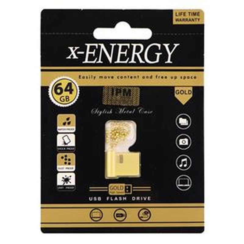 فلش مموری ایکس-انرژی مدل Gold2 ظرفیت 64 گیگابایت