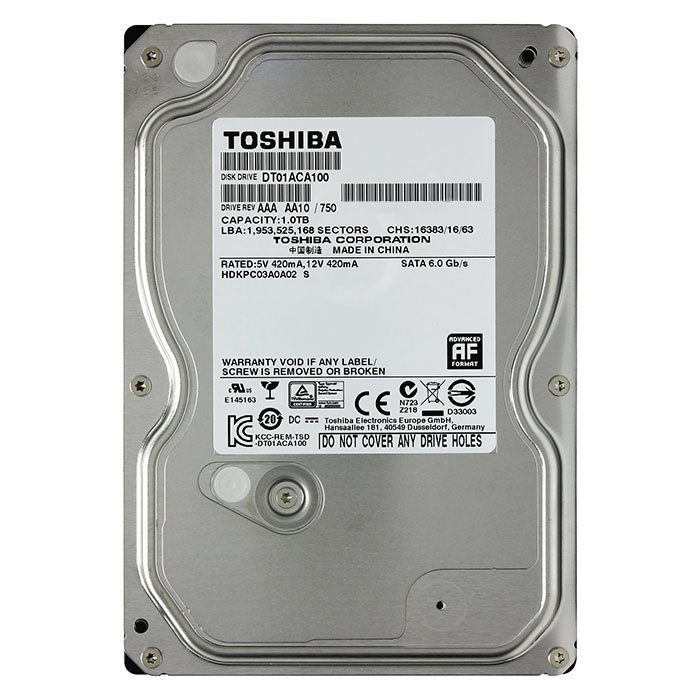 هارد اینترنال توشیبا مدل DT01ACA100