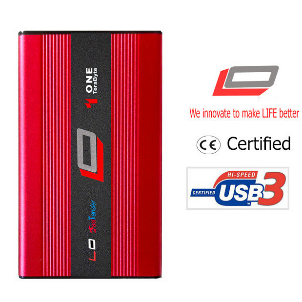 هارد دیسک اکسترنال اِلاُ مدل fast silver ظرفیت یک ترابایت