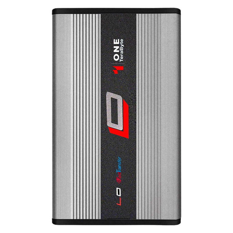 هارد دیسک اکسترنال اِلاُ مدل fast silver ظرفیت یک ترابایت