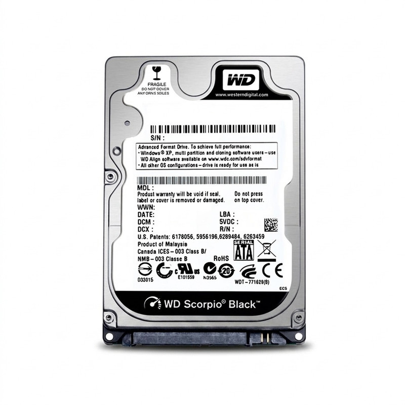 هارد دیسک اینترنال وسترن دیجیتال مدل WD5000BPKT ظرفیت 500 گیگابایت