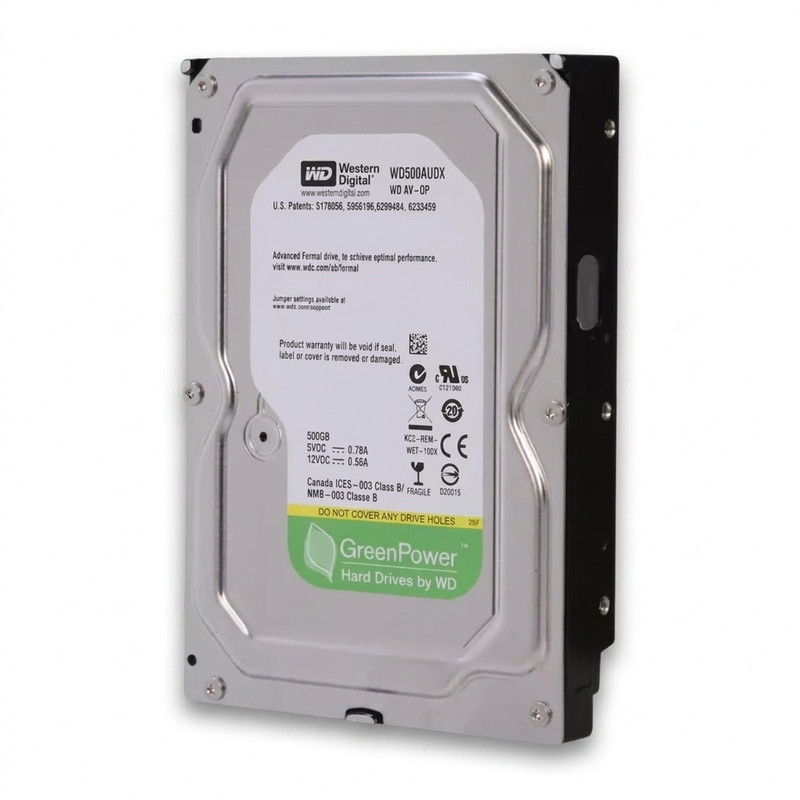 هارددیسک اینترنال وسترن دیجیتال مدل Green Power ظرفیت 500 گیگابایت