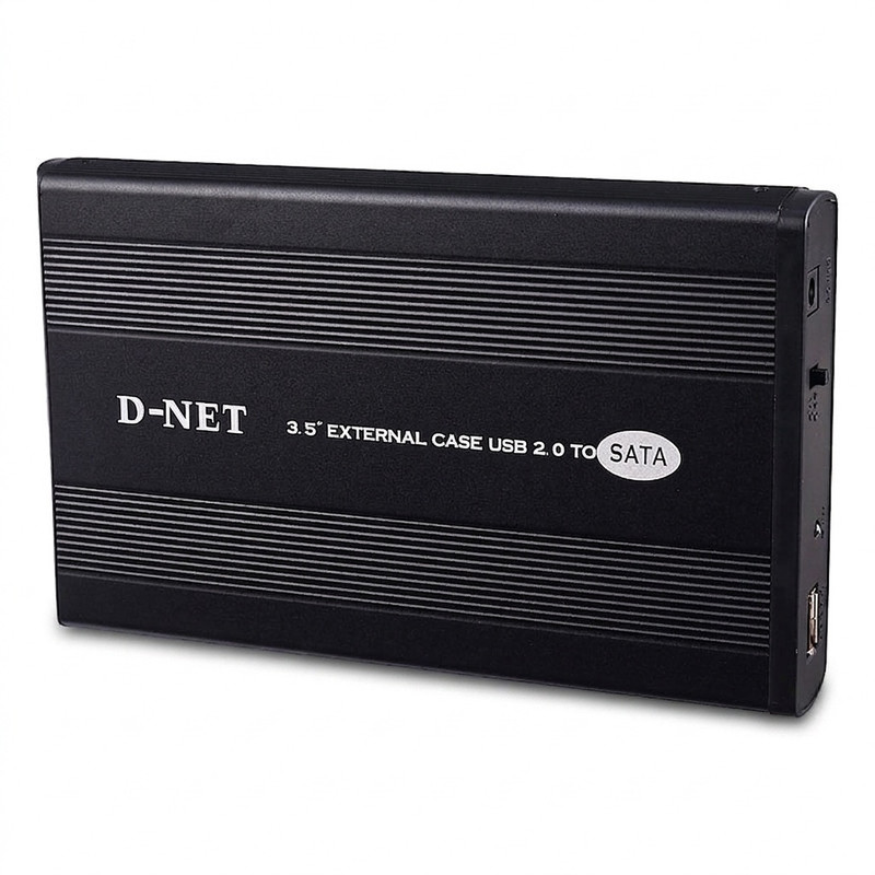 باکس هارد USB2.0 HDD اکسترنال دی نت مدل 3.5inch