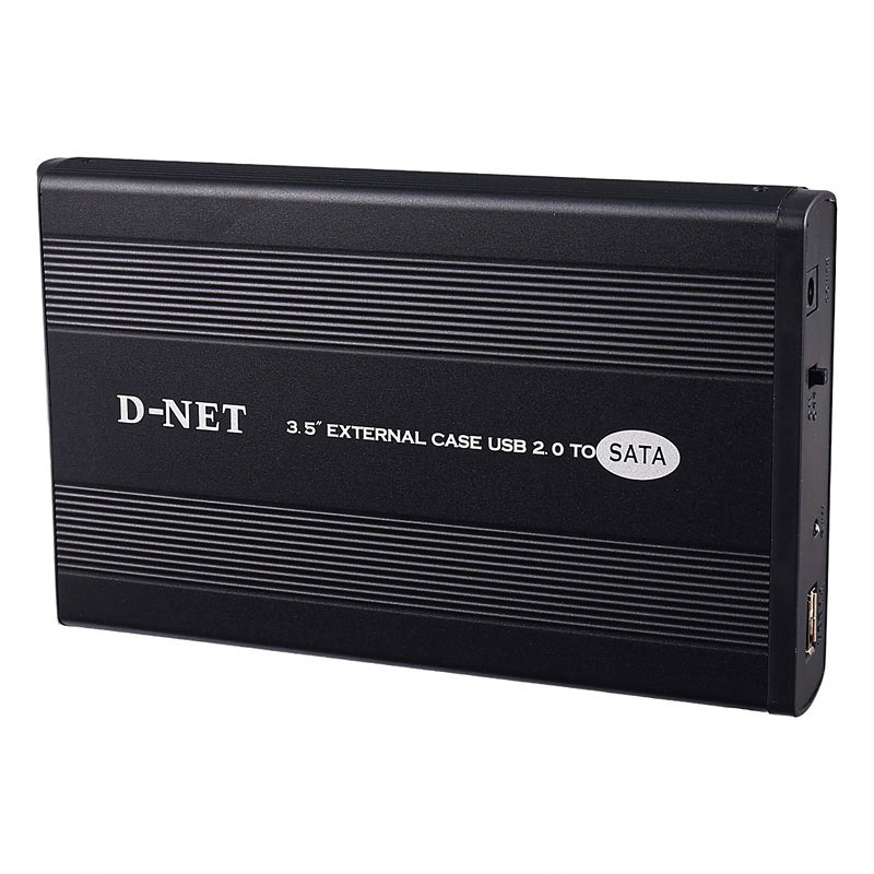 باکس هارد USB2.0 HDD اکسترنال دی نت مدل 3.5inch