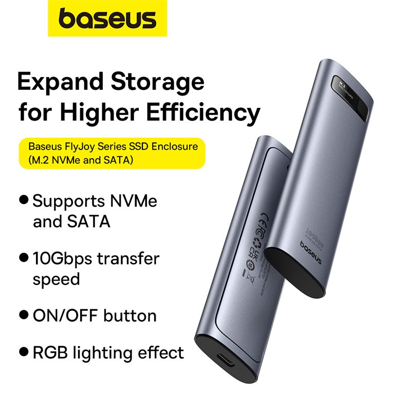 باکس هارد M.2/NVME بیسوس مدل FlyJoy Series BS-OH155