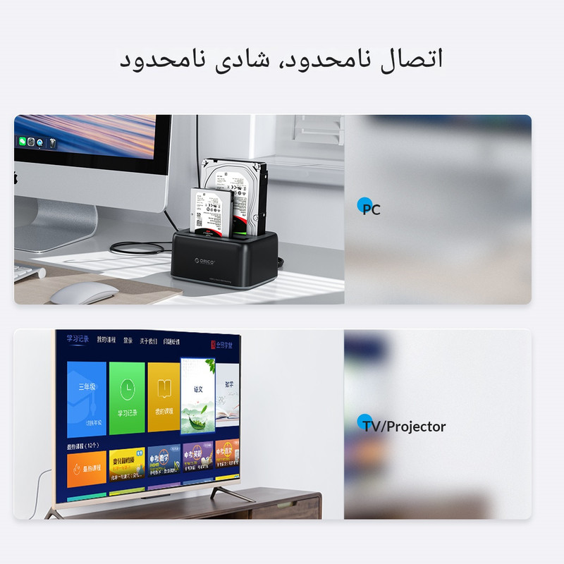 داک دو سینی هارد اوریکو مدل 6829C3-V1