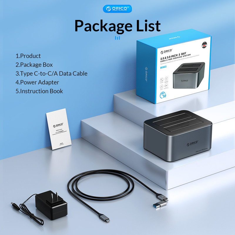 قاب هارد اکسترنال USB -C اوریکو مدل 6616C3