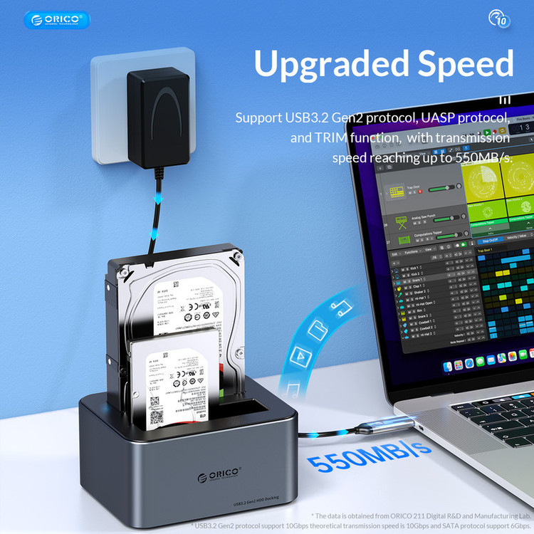 قاب هارد اکسترنال USB -C اوریکو مدل 6616C3