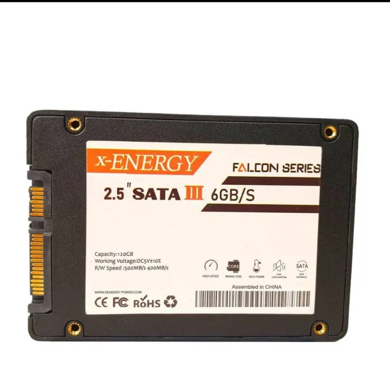 اس اس دی اینترنال SATA III ایکس انرژی مدل Falcon ظرفیت 120 گیگابایت