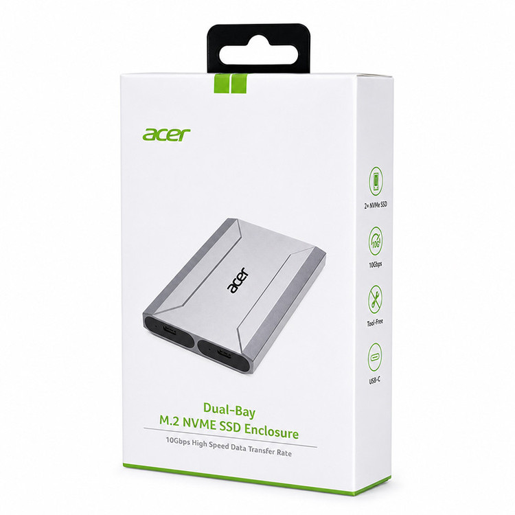 قاب هارد اکسترنال NVME ایسر مدل ODK3N0
