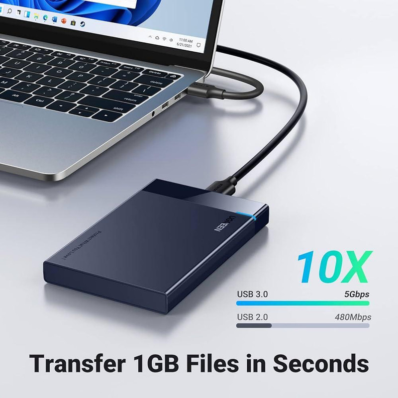 باکس تبدیل SATA به USB 3.0 یوگرین مدل US221