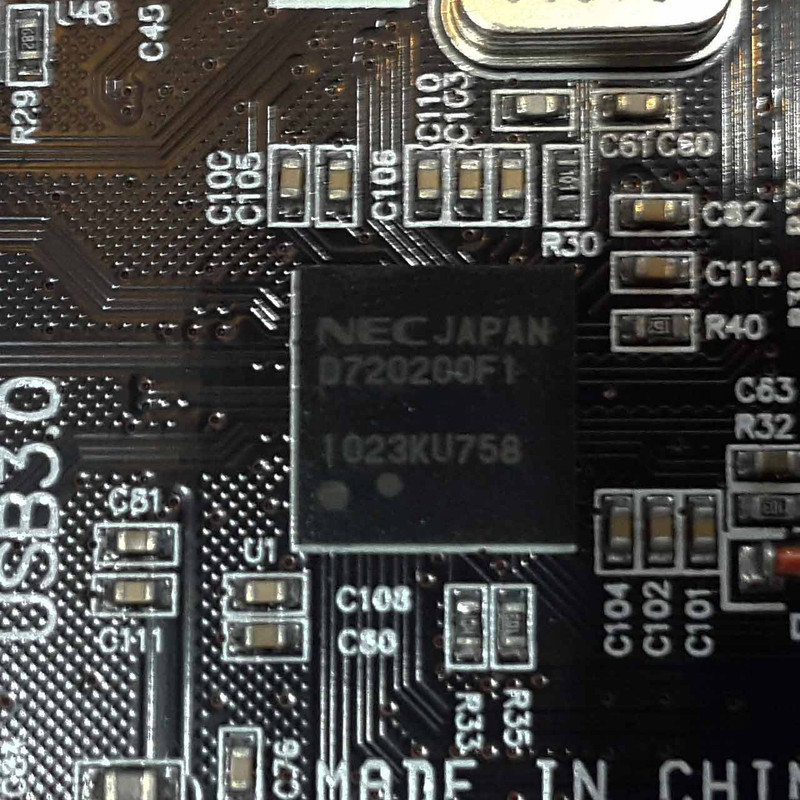 کارت PCI-e USB 3.0 دو پورت مدل NEC
