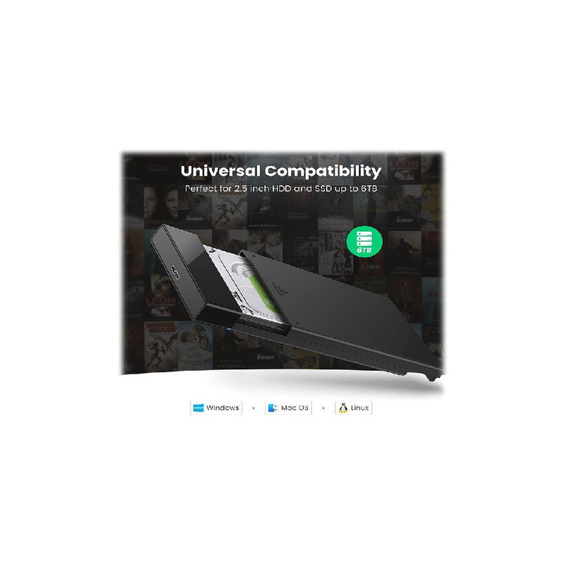 باکس تبدیل SATA به USB3.1 یوگرین مدل US221-30848