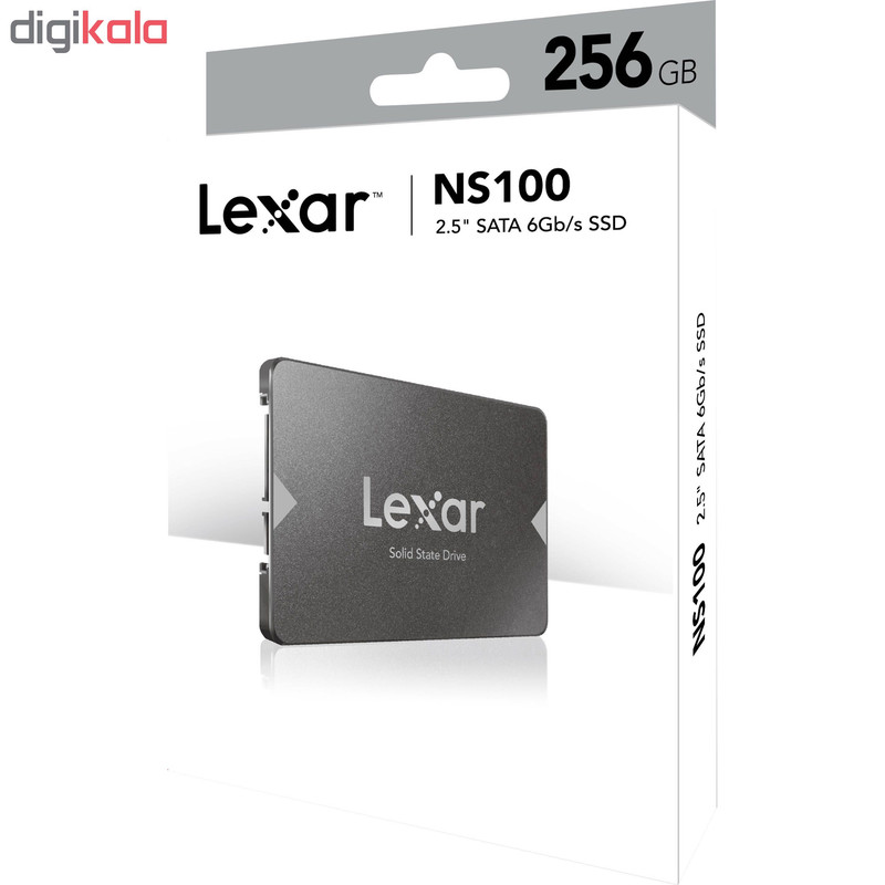 اس اس دی اینترنال SATA III لکسار مدل NS100 ظرفیت 256 گیگابایت