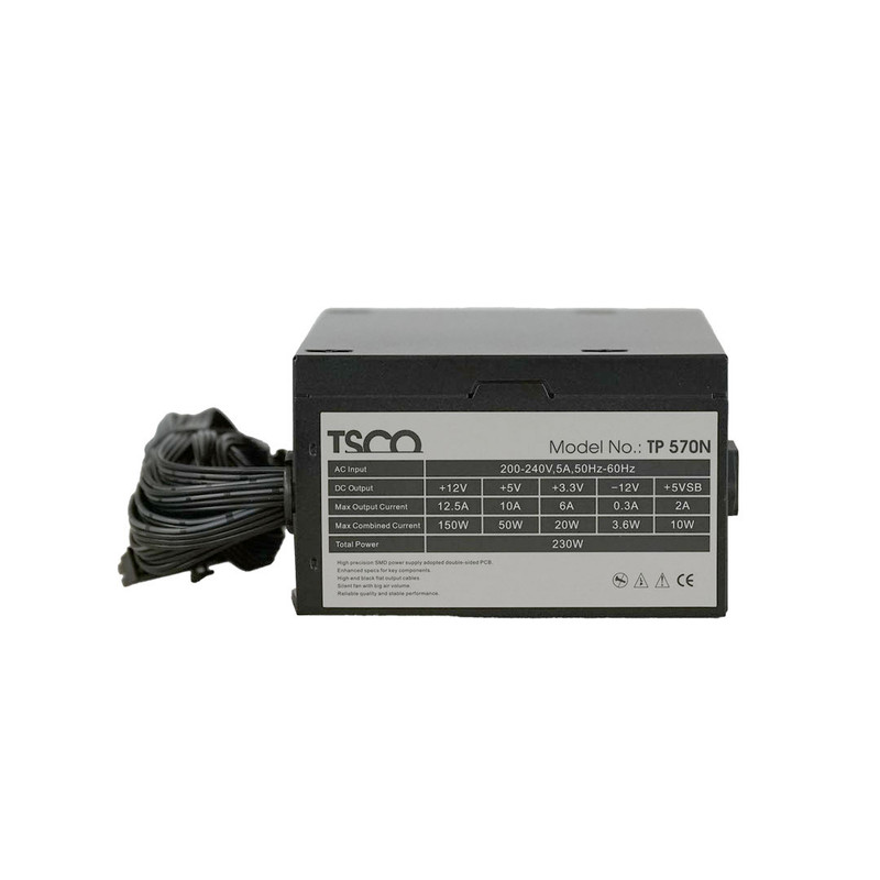 منبع تغذیه کامپیوتر تسکو مدل TP 570N
