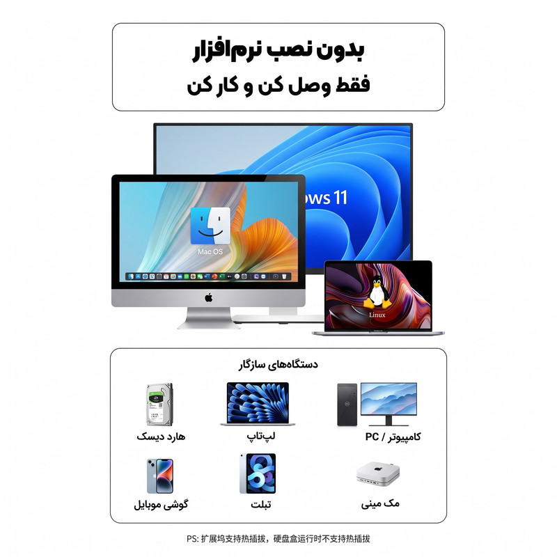 هاب 7 پورت ایسر مدل HY41-T8