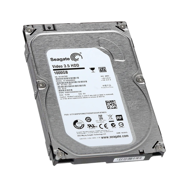 هارد دیسک اینترنال سیگیت با رابط SATA 3.0 مدل Seagate Video 3.5 HDD 1000GB ظرفیت 1 ترابایت