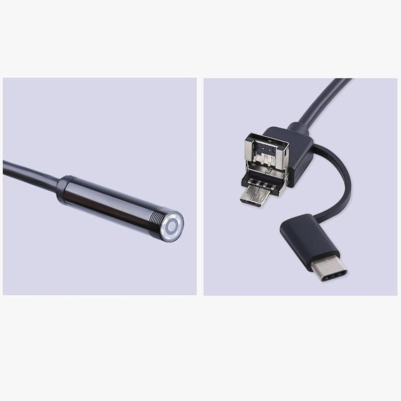 دوربین آندوسکوپی مدل سیم سخت منعطف کد 10M HARD WIRE NEW