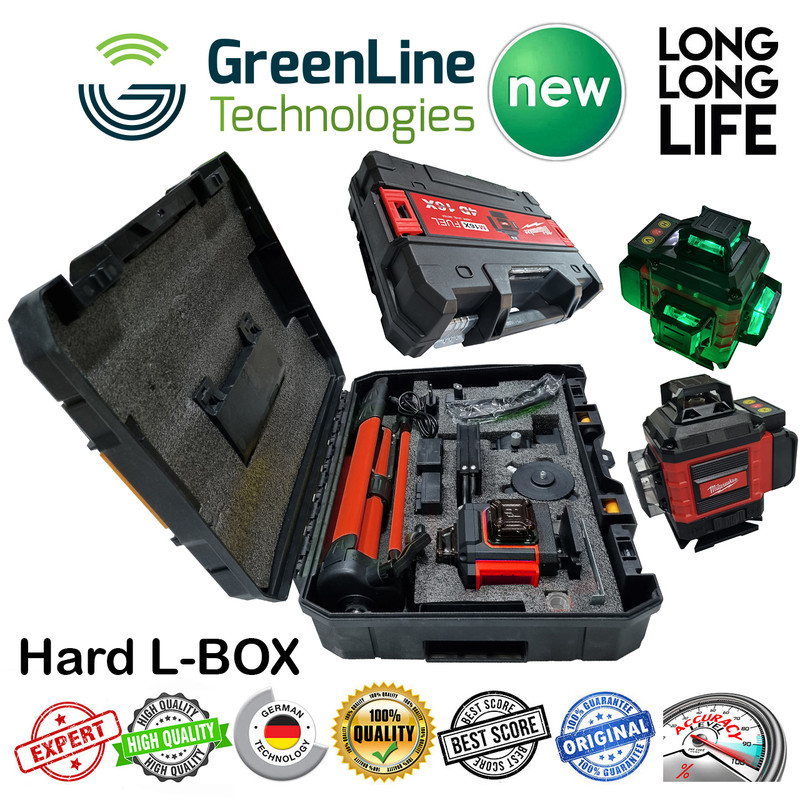 تراز لیزری مدل 4 بعدی کد 360-4D - Hard Box
