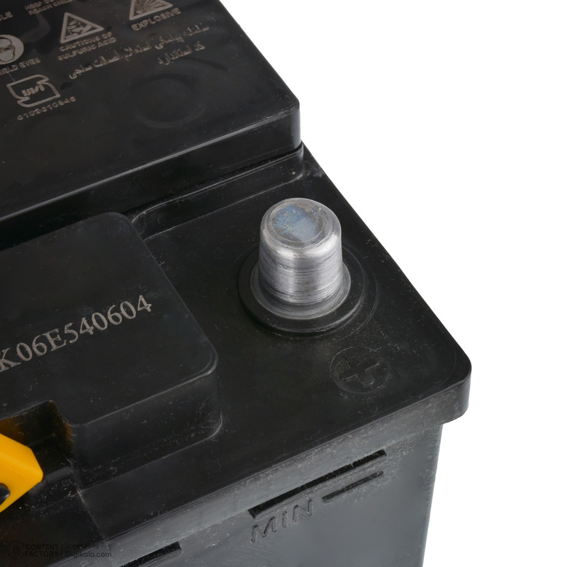 باتری اتمی 12 ولت 74 آمپر خودرو آذر باتری مدل GC290