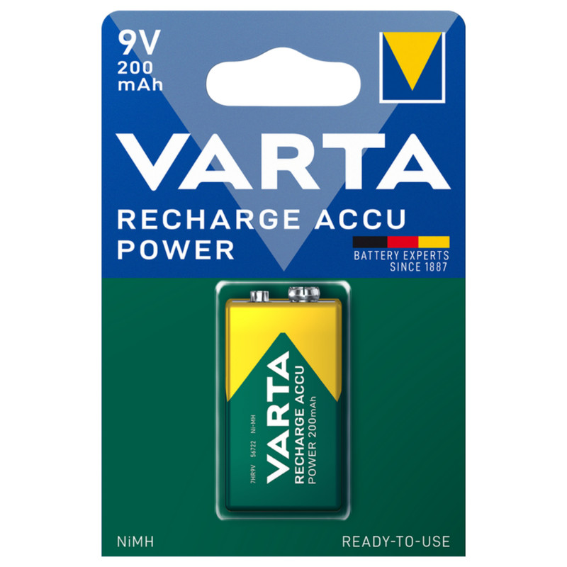 باتری کتابی قابل شارژ وارتا مدل ACCU power Ready-to-use 200