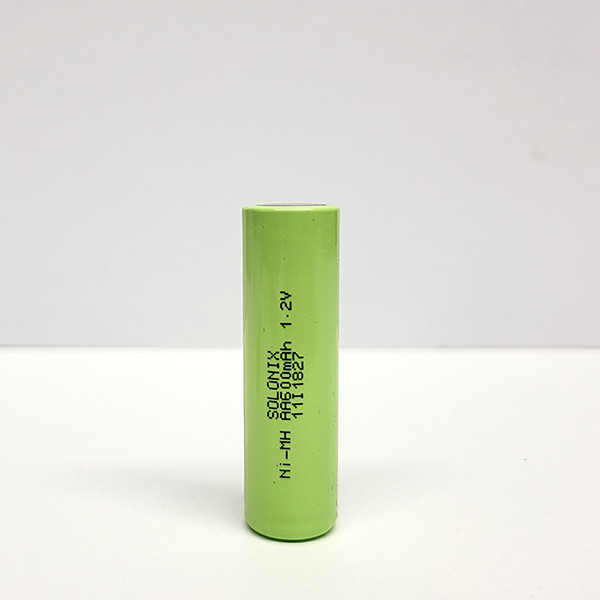 باتری قلمی قابل شارژ سولونیکس مدل Ni-MH صنعتی 600mAh بسته 20 عددی