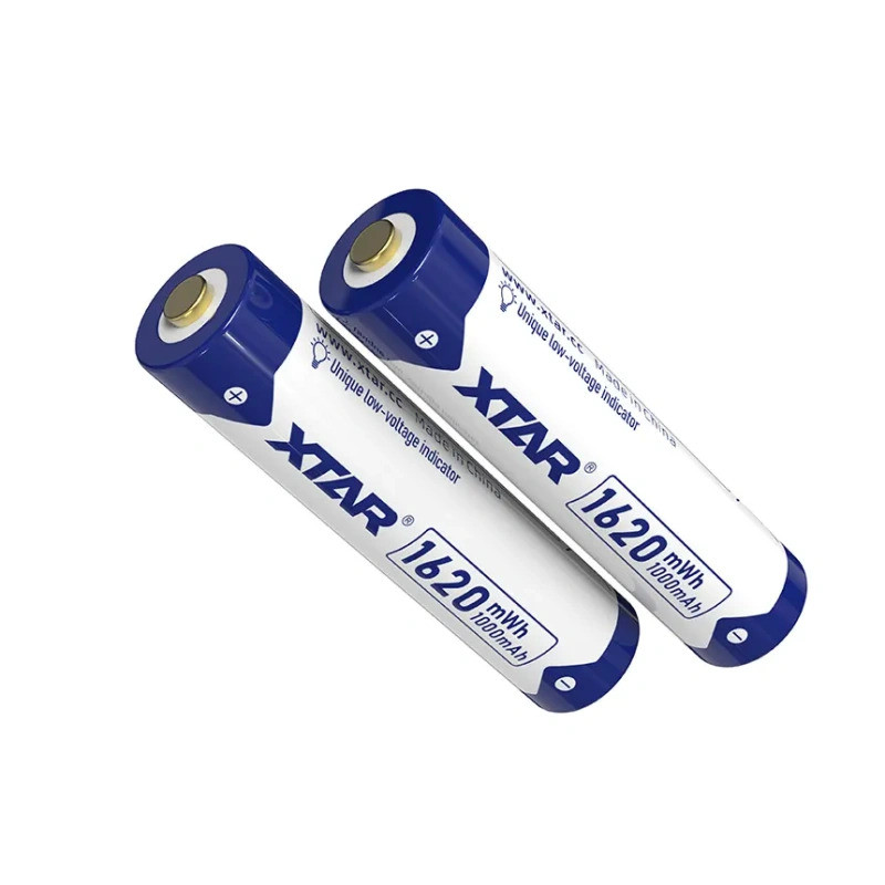باتری قلمی قابل شارژ اکستار مدل 1.5V/AAA ظرفیت 1000 میلی آمپر ساعت بسته 4 عددی