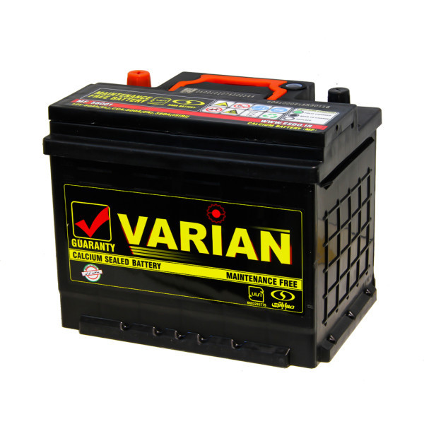 باتری اتمی 12 ولت 50 آمپر خودرو صبا باتری مدل واریان