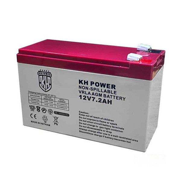 باطری دزدگیر مدل KhPower-12V-7A